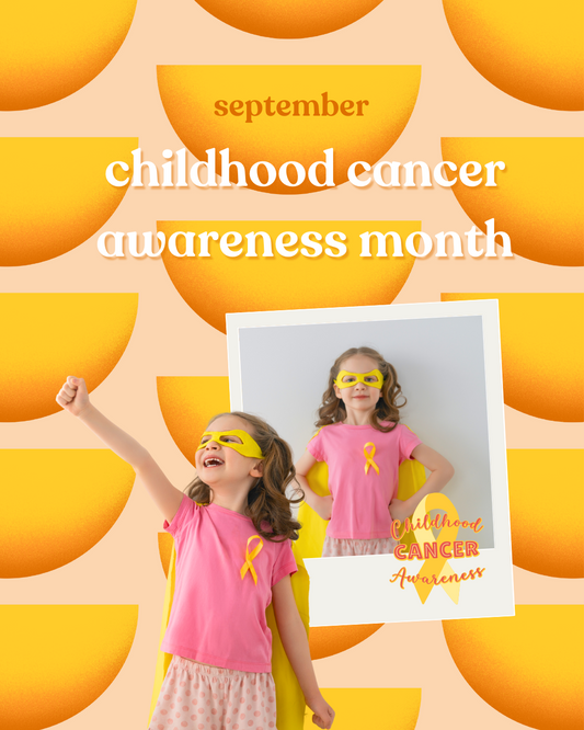 Childhood cancer awareness month